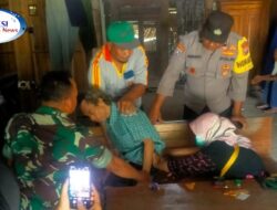 Peduli ODGJ, Polisi Ngawi Bantu Evakuasi Penderita di Kedunggalar