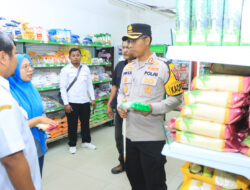Kapolres Ngawi Cek Bapokting di Pasar Modern Luwes
