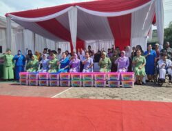 Pecahkan Rekor MURI, Dharma Pertiwi Daerah E Cabang 0805 Ngawi turut Ambil Bagian Kegiatan Baksos