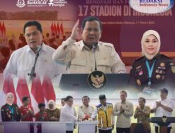 Peresmian 17 Stadion di Sidoarjo oleh Presiden Dihadiri Kajati Jatim