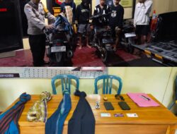 Polres Madiun Bubarkan dan Amankan Puluhan Remaja Diduga Akan Melakukan Perang Sarung