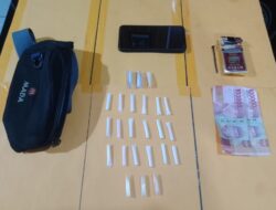 Puluhan Paket Sabu Siap Edar Berhasil Digagalkan Satresnarkoba Polres Ngawi