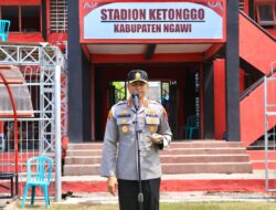 Terima Kasih dari Kapolres Ngawi, Pertandingan Liga 4 Nasional Berjalan Aman
