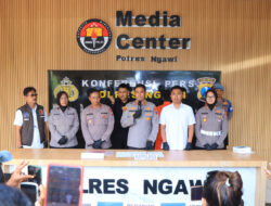 Kurang dari 6 Jam, Polres Ngawi Ringkus Pelaku Curanmor di Bringin