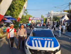 Polres Ngawi Amankan Jalan Sehat Peringatan May Day 2025