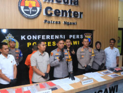 Polres Ngawi Amankan Pelaku Penipuan Mobil Rental