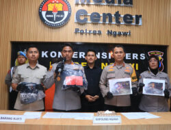 Polres Ngawi Ungkap Kasus Upaya Perampasan Kaos Oknum Perguruan Silat