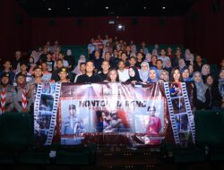 Hangatnya Kebersamaan di Nobar Polres Ngawi