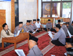 Polres Ngawi Laksanakan Binrohtal Untuk Penguatan Iman dan Taqwa