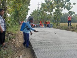 Rekonstruksi Jalan Teguhan–Pelangkidul Dikebut, Progres Capai 82 Persen