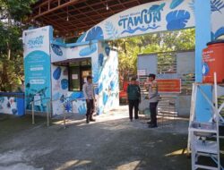 Libur Panjang di Ngawi, Polsubsektor Kasreman Laksanakan Pengamanan di Obyek Wisata