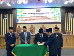 DPRD Ngawi Bahas Perubahan APBD 2025 dan Ranperda Pertanian Berkelanjutan dalam Rapat Paripurna