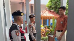 Sat Samapta Polres Ngawi Gelar Patas di SMAN 1 Ngawi